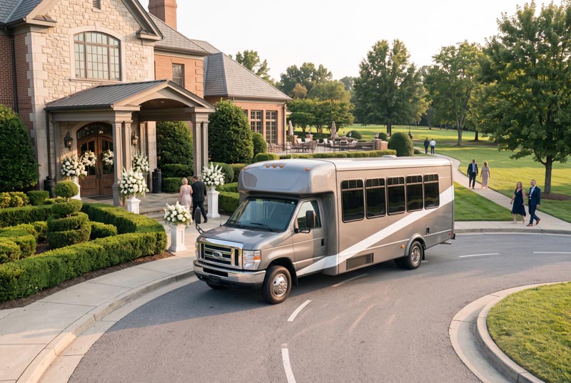 Wedding Shuttle Bus Services in Broken Arrow, OK